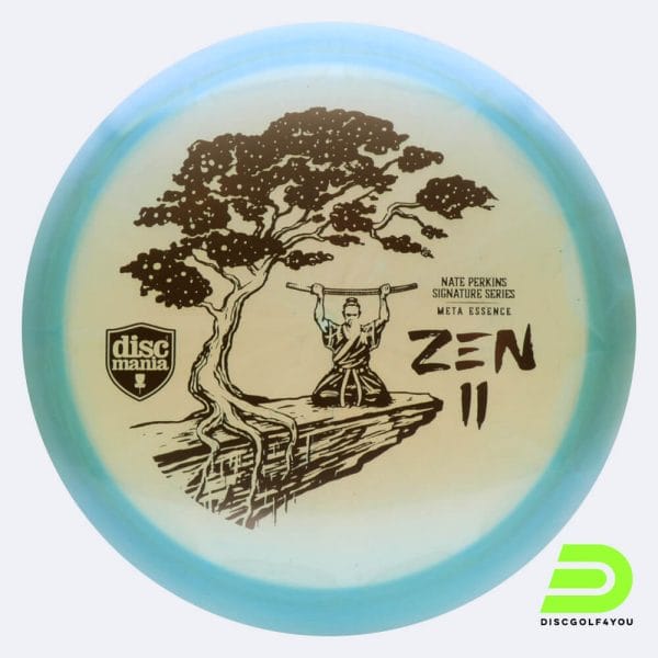 Discmania Essence Zen 2 - Nate Perkins Signature Series in blue, meta plastic