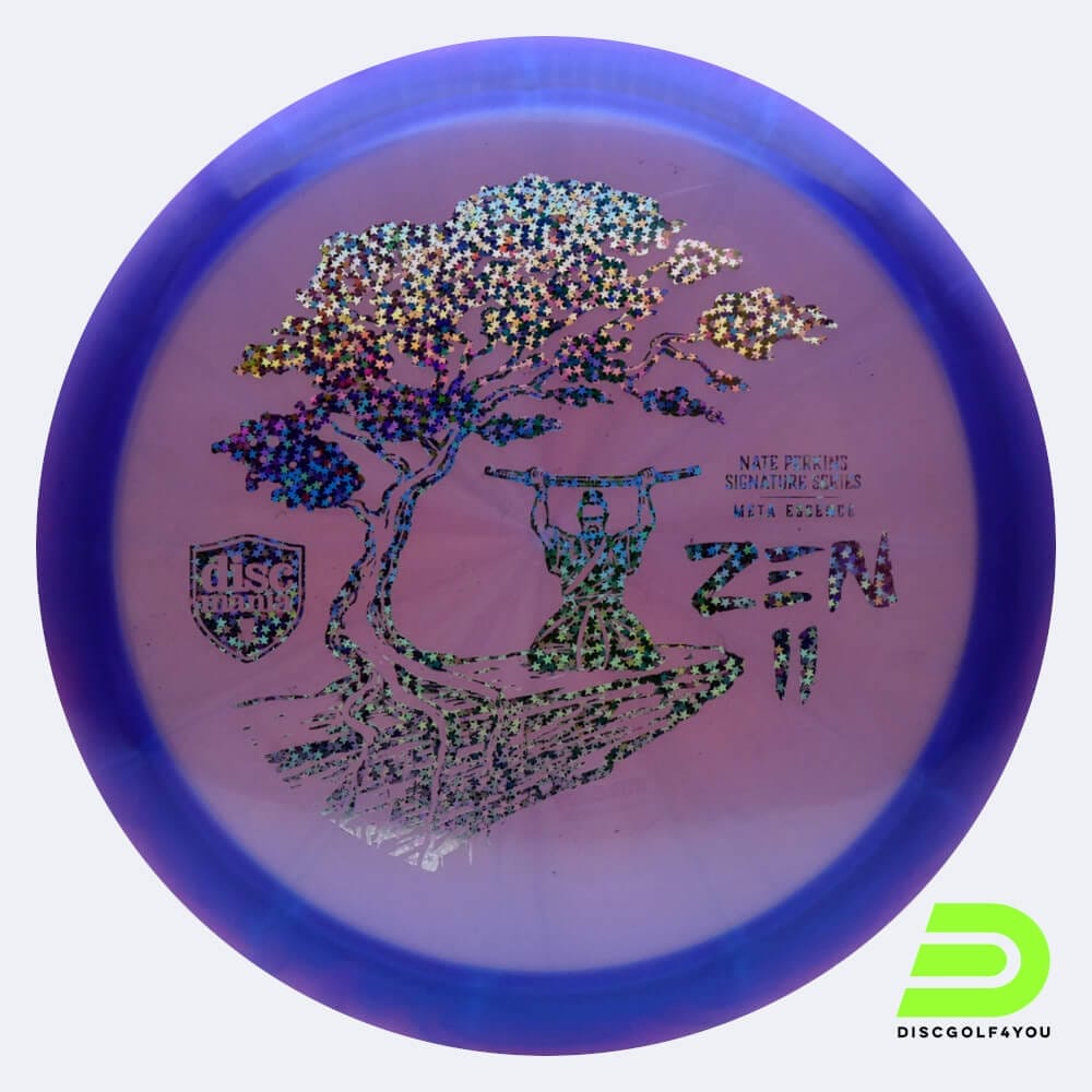 Discmania Essence Zen 2 - Nate Perkins Signature Series in purple, meta plastic