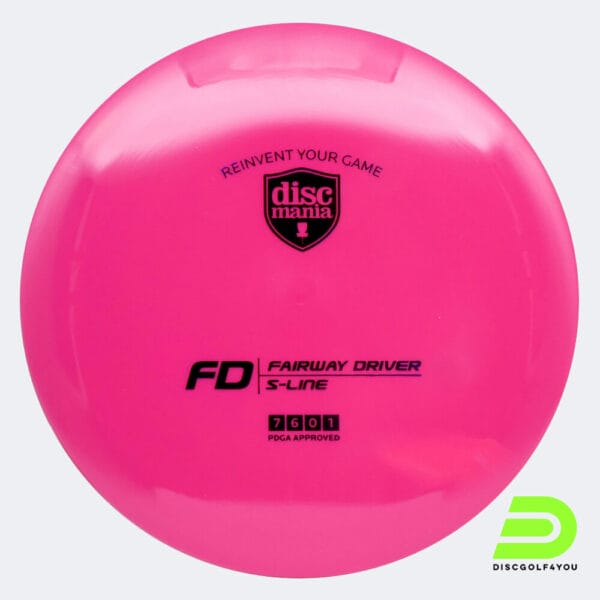 Discmania FD in pink, s-line plastic