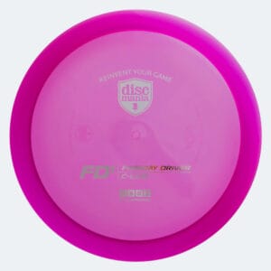 Discmania FD1 in purple, c-line plastic
