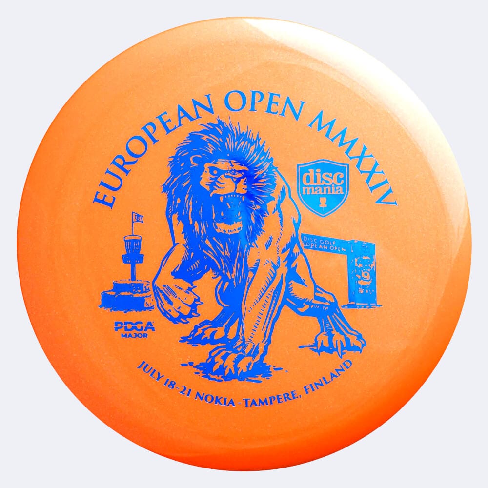 Discmania Function in classic-orange, forge plastic and prototype effect