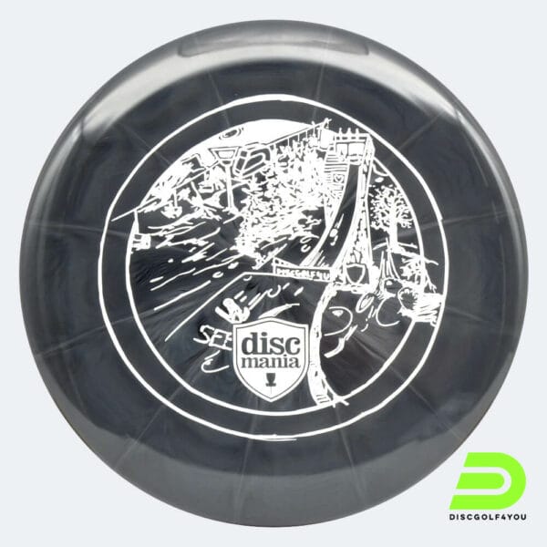 Discmania Link - Discgolf4you Series in grau, im Lux Vapor Kunststoff und ohne Spezialeffekt