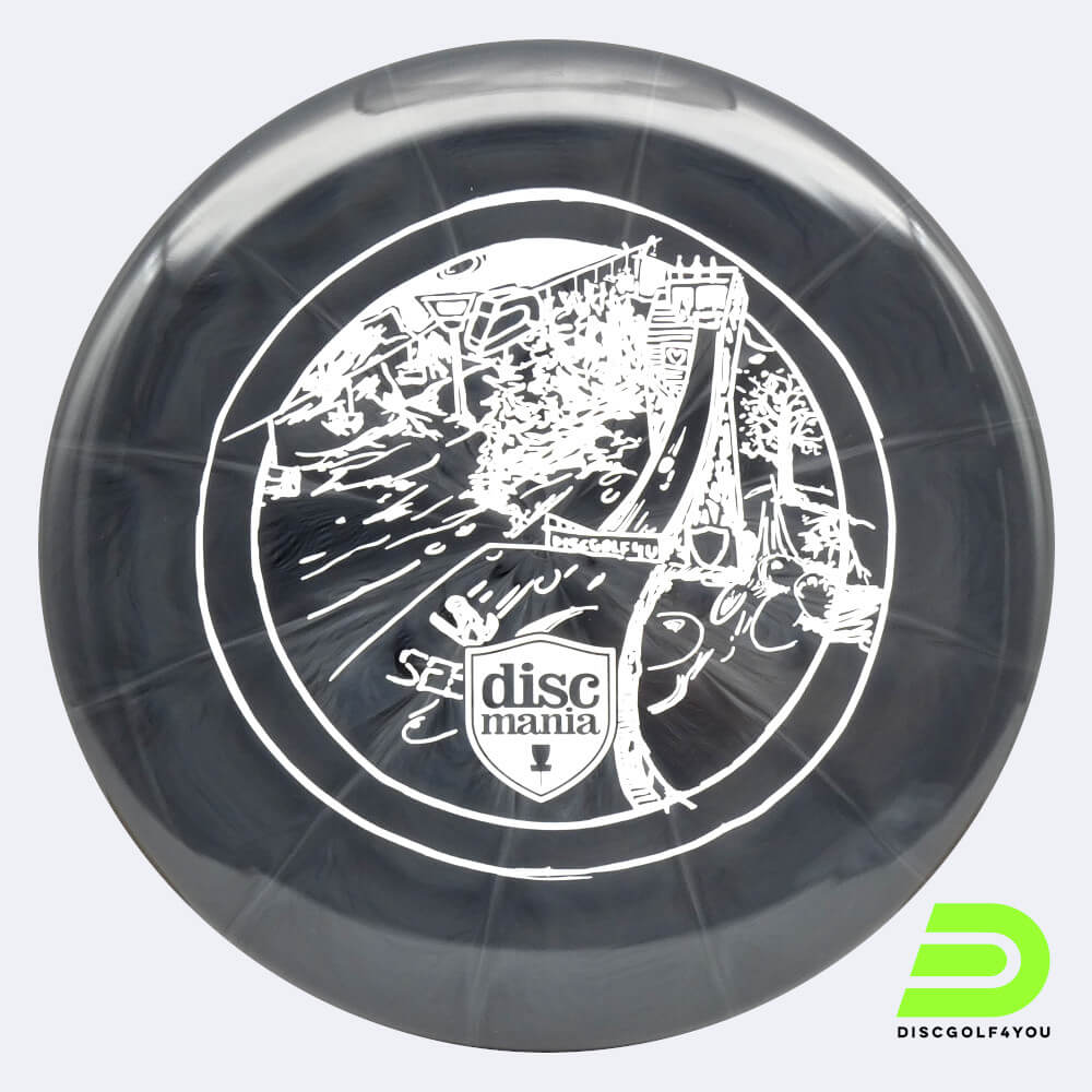Discmania Link - Discgolf4you Series in grey, lux vapor plastic