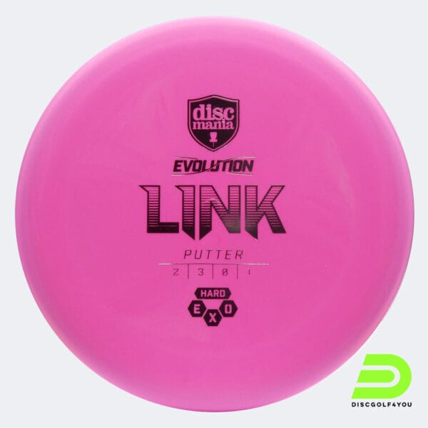 Discmania Link in pink, exo hard plastic