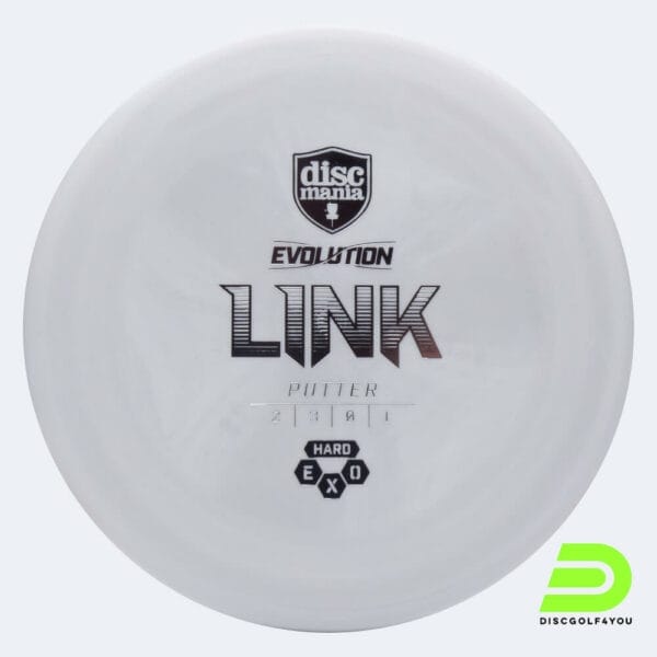 Discmania Link in white, exo soft plastic