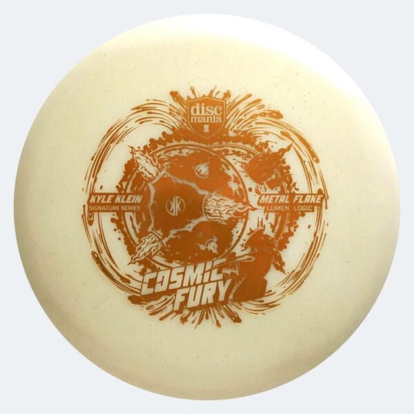 Discmania Logic Cosmic Fury Kyle Klein Signature Series in bronze, metal flake lumen plastic