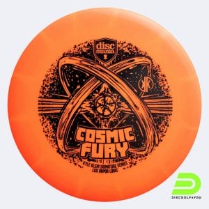 Discmania Logic Cosmic Fury Kyle Klein Signature Series in orange, im Lux Vapor Kunststoff und ohne Spezialeffekt