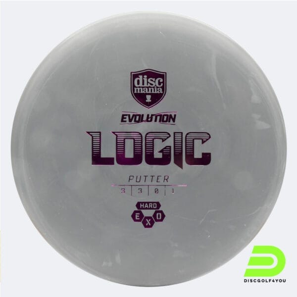 Discmania Logic in grey, exo hard plastic