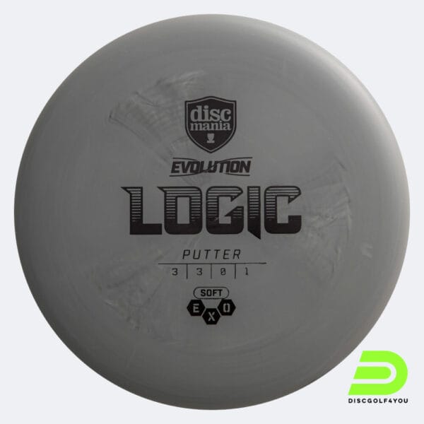 Discmania Logic in grey, exo soft plastic