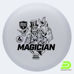 Discmania Magician in weiss, im Active Kunststoff und ohne Spezialeffekt