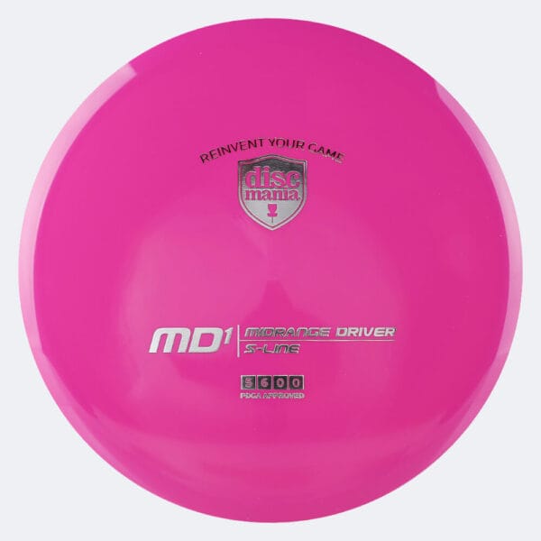 Discmania MD1 in pink, s-line plastic