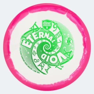 Discmania MD4 - Eternal Void Kyle Klein Signature Series in weiss-rosa, im S-Line Horizon Kunststoff und ohne Spezialeffekt