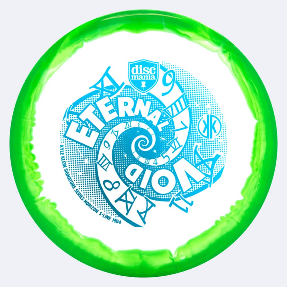 Discmania MD4 - Eternal Void Kyle Klein Signature Series in white-light-green, s-line horizon plastic