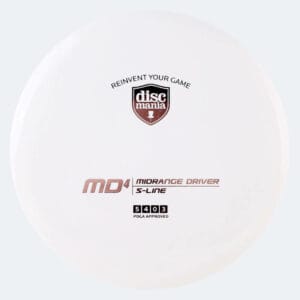 Discmania MD4 in weiss, im S-Line Kunststoff und ohne Spezialeffekt
