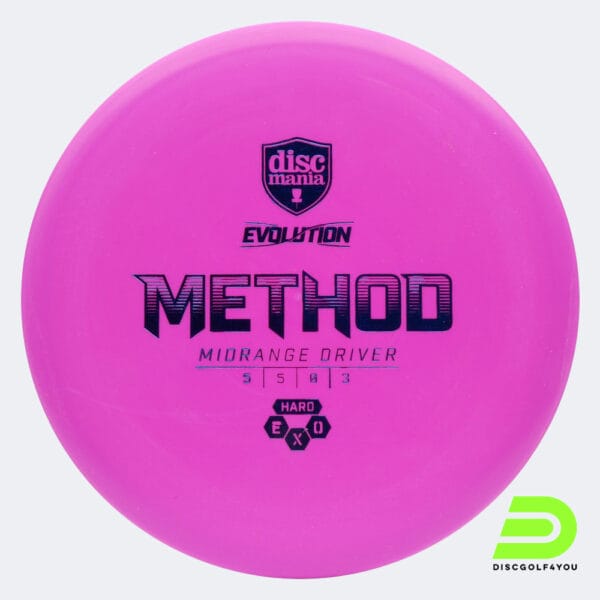 Discmania Method in rosa, im Exo Hard Kunststoff und ohne Spezialeffekt