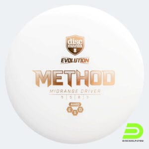 Discmania Method in white, exo hard plastic