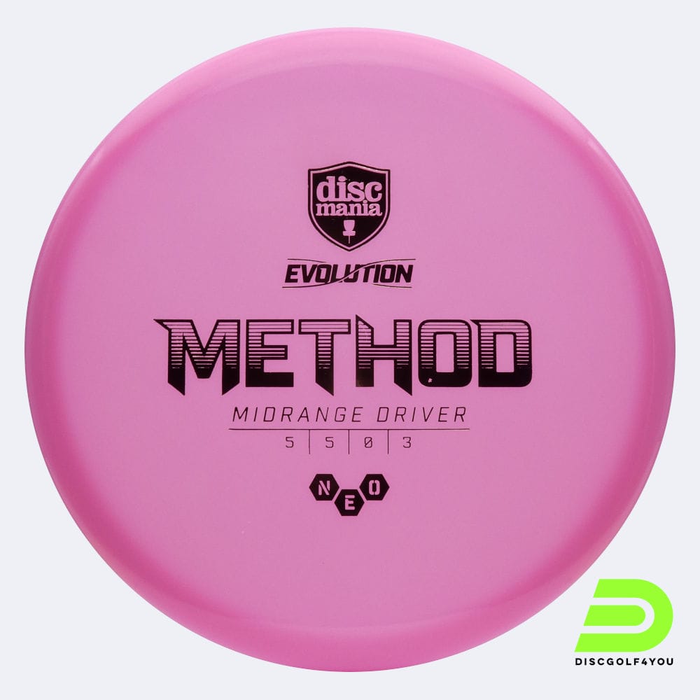 Discmania Method in pink, neo plastic