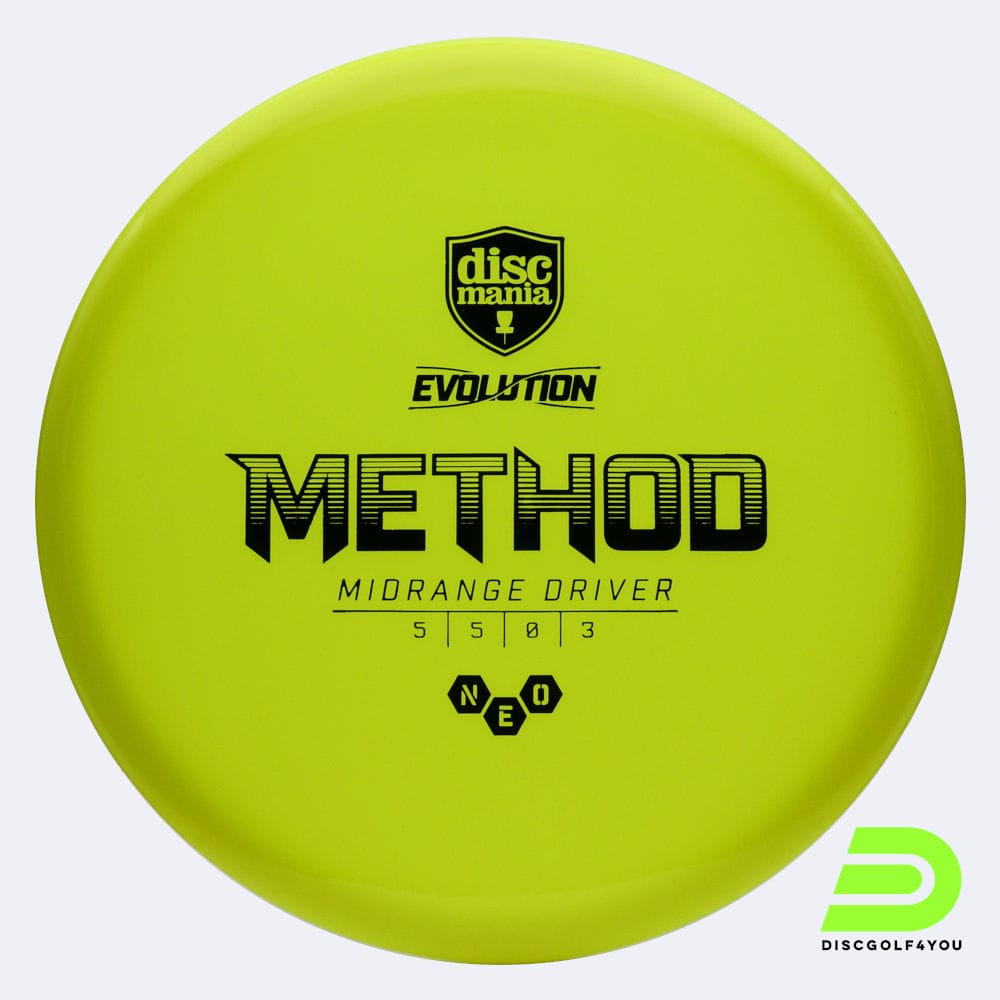 Discmania Method in yellow, neo plastic