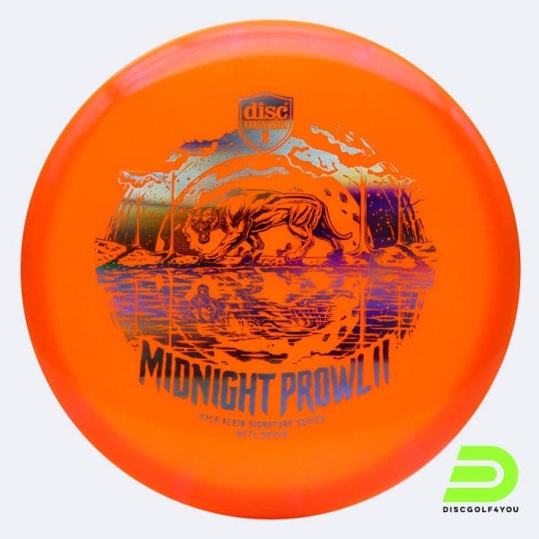 Discmania Midnight Prowl 2 Origin - Kyle Klein Signature Series in classic-orange, meta plastic
