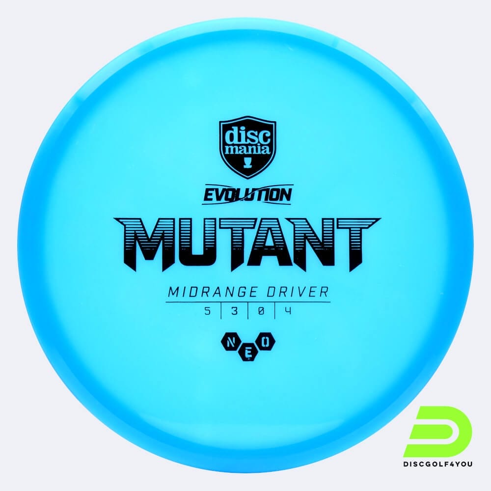 Discmania Mutant in blue, neo plastic