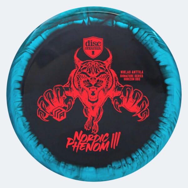 Discmania Nordic Phenom 3 DD3 - Niklas Anttila Signature Series in grau-blau, im Horizon Kunststoff und burst Spezialeffekt