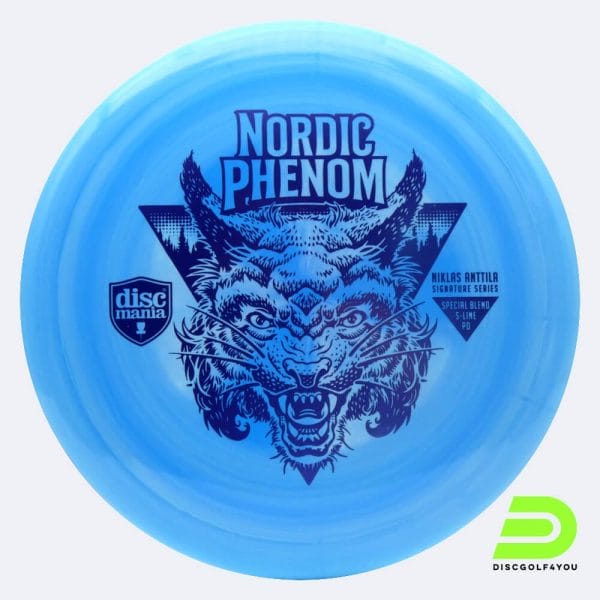Discmania Nordic Phenom PD - Niklas Anttila Signature Series in hellblau, im S-Line Kunststoff und ohne Spezialeffekt