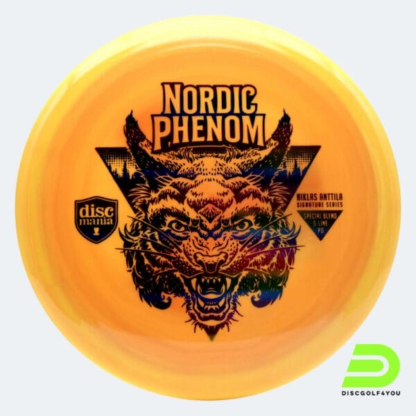 Discmania Nordic Phenom PD - Niklas Anttila Signature Series in orange, im S-Line Kunststoff und ohne Spezialeffekt