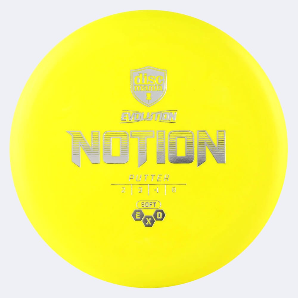 Discmania Notion in weiss, im Exo Soft Kunststoff und ohne Spezialeffekt