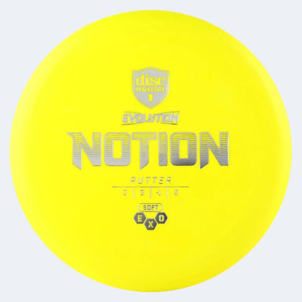 Discmania Notion in white, exo soft plastic