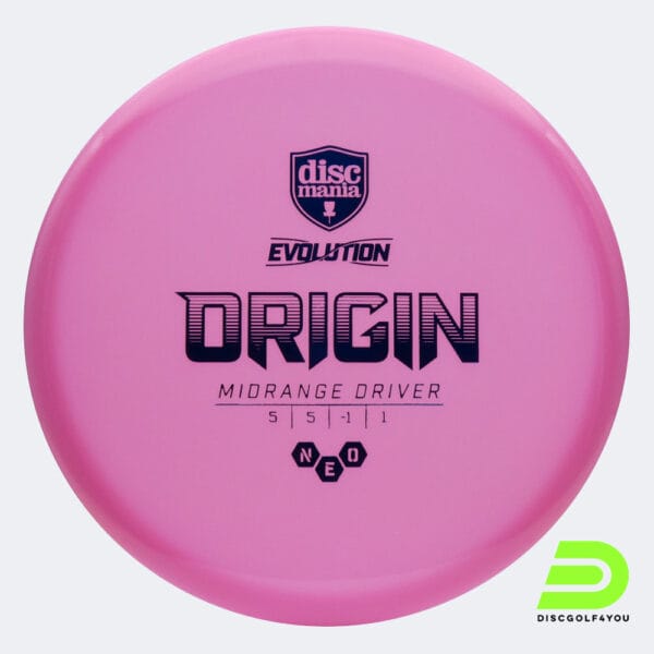 Discmania Origin in pink, neo plastic