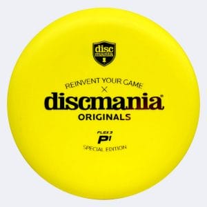 Discmania P1 Discmania Original in gelb, im D-Line Flex 3 Kunststoff und ohne Spezialeffekt