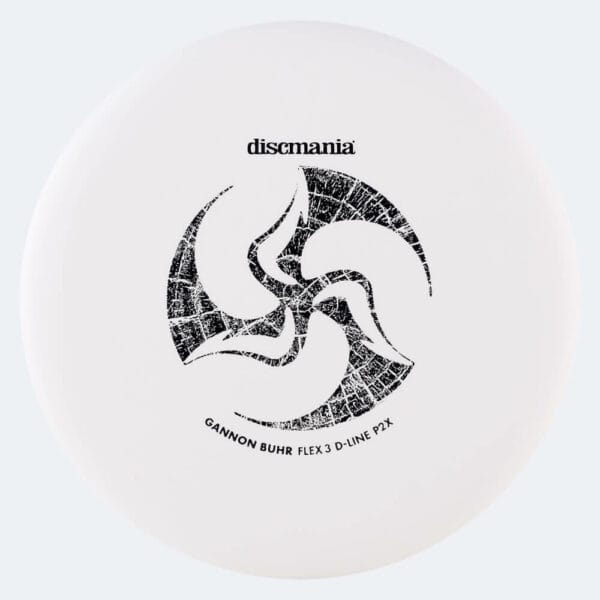 Discmania P2X Gannon Buhr in weiss, im D-Line Flex 3 Kunststoff und ohne Spezialeffekt