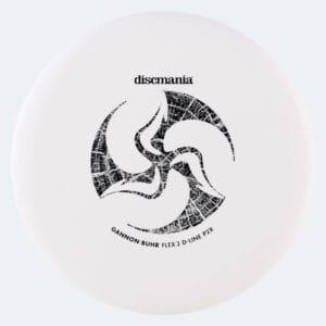 Discmania P2X Gannon Buhr in white, d-line flex 3 plastic