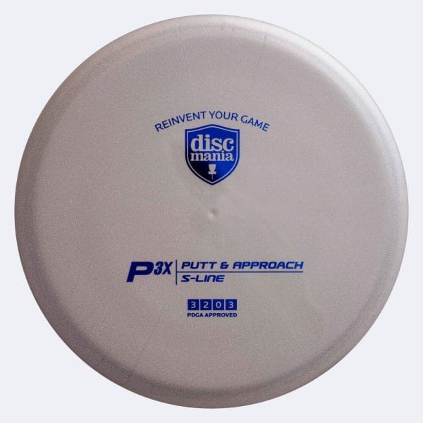 Discmania P3X in silver, s-line plastic