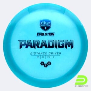 Discmania Paradigm in blue, neo plastic