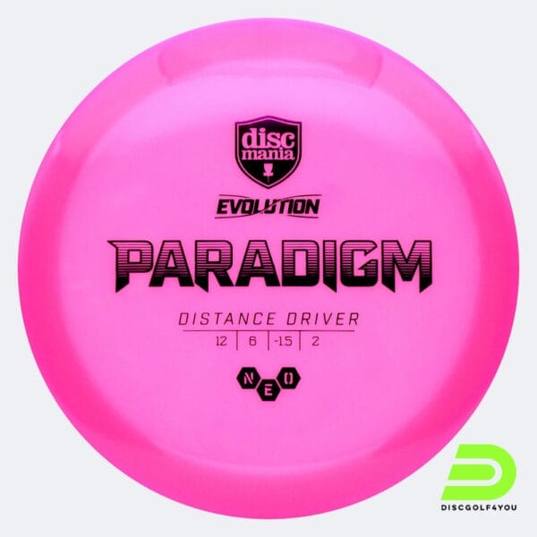 Discmania Paradigm in pink, neo plastic
