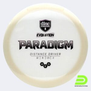 Discmania Paradigm in white, neo plastic