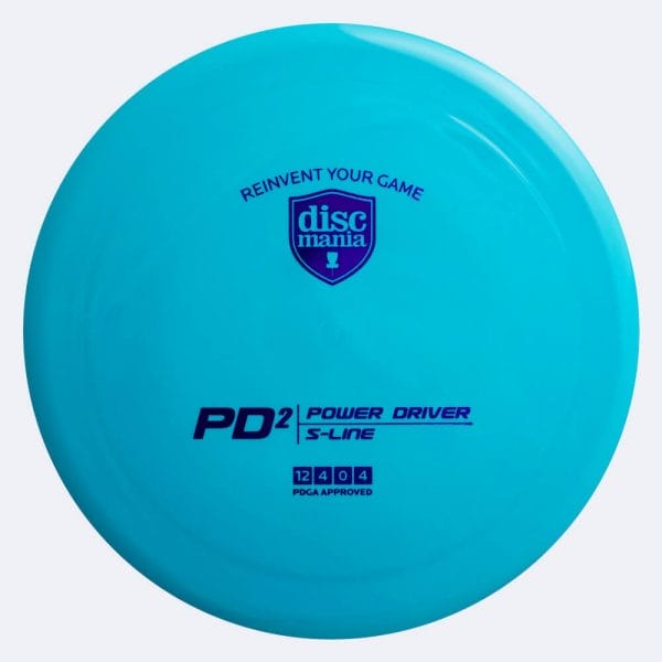 Discmania PD2 in turquoise, s-line plastic