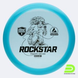 Discmania Rockstar in blue, active premium plastic