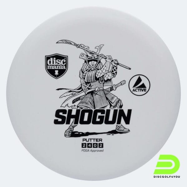 Discmania Shogun in white, active plastic