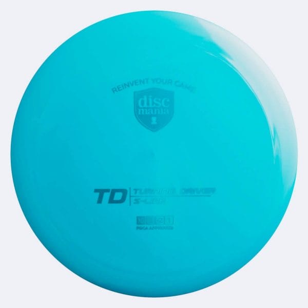 Discmania TD in turquoise, s-line plastic