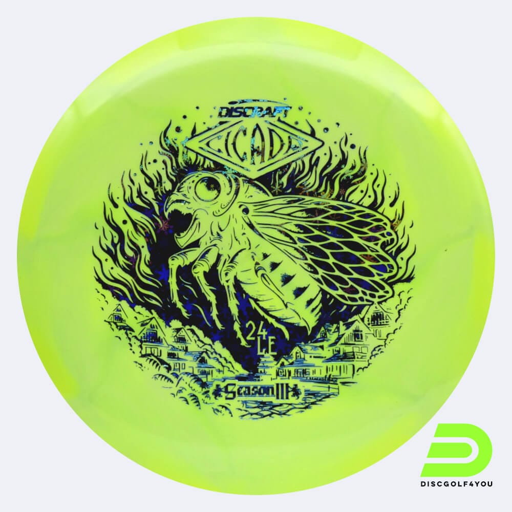 discraft cicada ledgestone edition in hellgrün, im esp kunststoff und ohne spezialeffekt Discraft Cicada Ledgestone Edition in hellgrün, im ESP Kunststoff und ohne Spezialeffekt