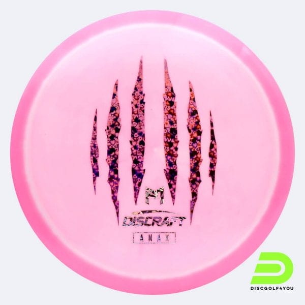 Discraft Anax - McBeth 6x Claw in rosa, im ESP Kunststoff und burst Spezialeffekt