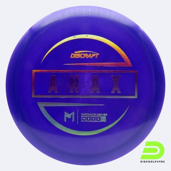 Discraft Anax - Paul McBeth Signature Series in purple, esp plastic and burst effect