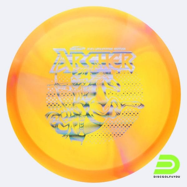 Discraft Archer 2023 Ledgestone Edition in classic-orange, z-line plastic