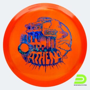 Discraft Athena Ledgestone 2024 Edition in classic-orange, z swirl plastic