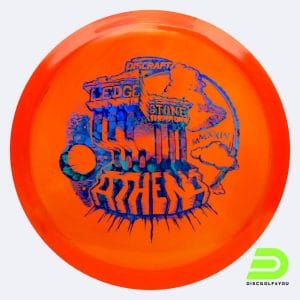 Discraft Athena Ledgestone 2024 Edition in classic-orange, z swirl plastic