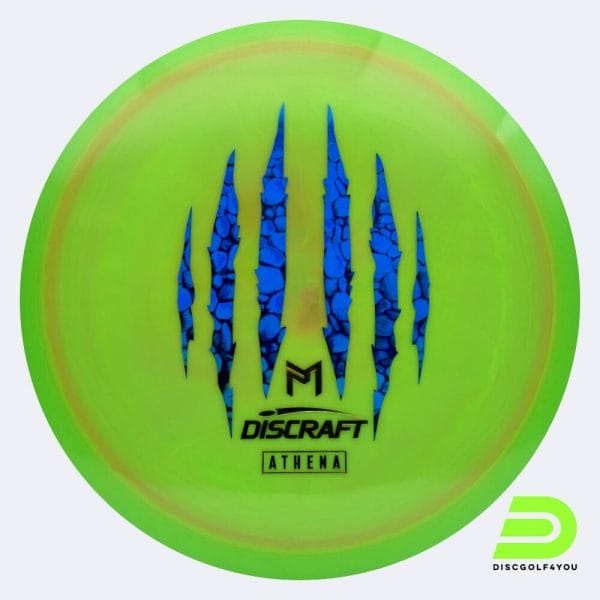 Discraft Athena - McBeth 6x Claw in hellgrün, im ESP Kunststoff und ohne Spezialeffekt