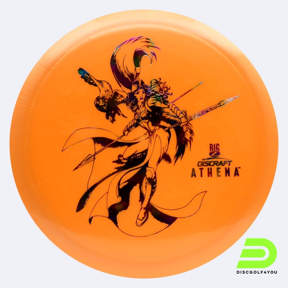 Discraft Athena in classic-orange, big z plastic