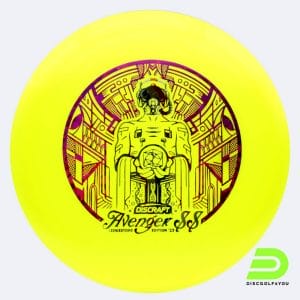 Discraft Avenger SS 2023 Ledgestone Edition in gelb, im Big Z Kunststoff und ohne Spezialeffekt